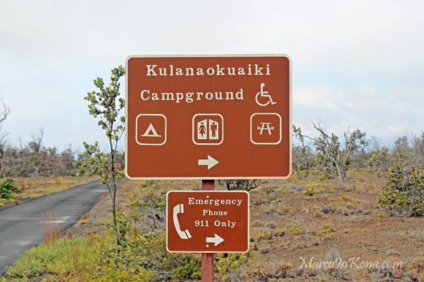 Campground Sign